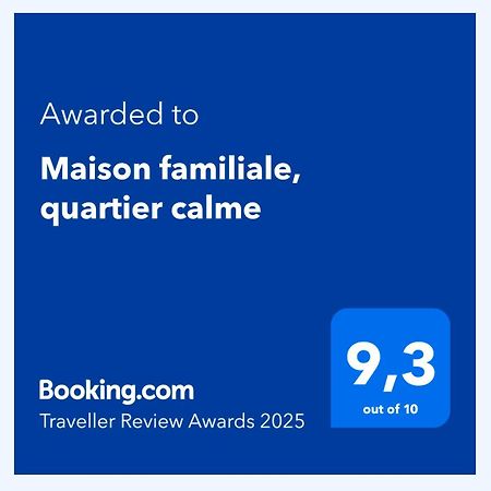 Maison Familiale, Quartier Calme Ле-Ман Екстер'єр фото
